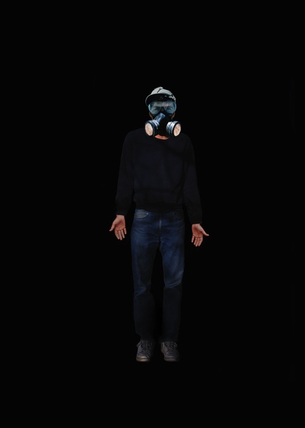 Farm worker prior to pesticide contamination