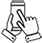 Columns can be swiped left and right