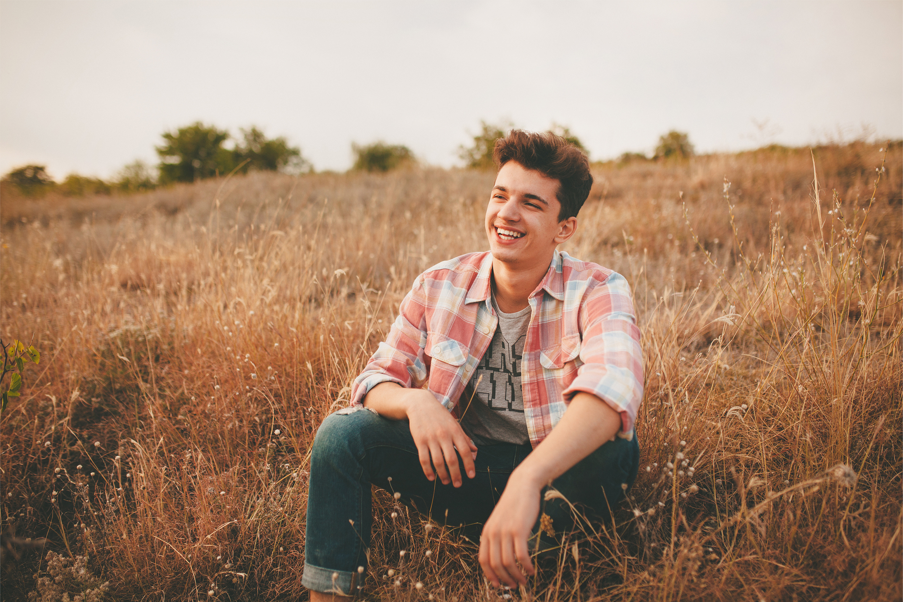 Smiling man